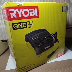 Зарядка ryoby от прикуривателя